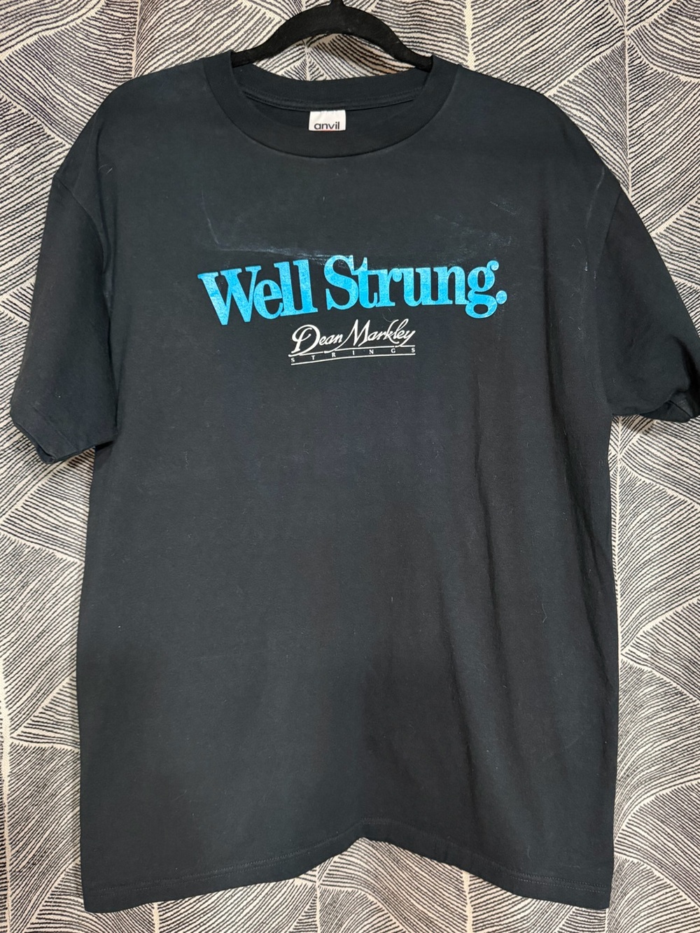 Well Strung Black Graphic T-Shirt - Picture 3 of 4
